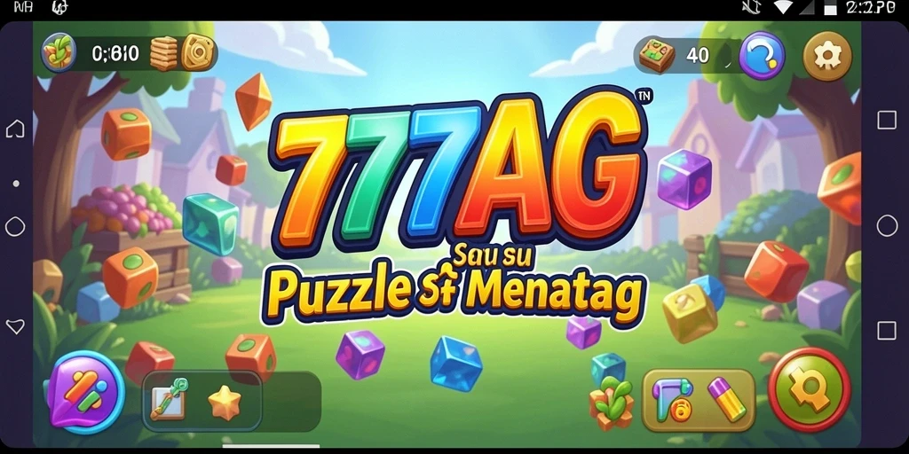 Tampilan gameplay 777AG dengan teka-teki yang menantang dan menarik.