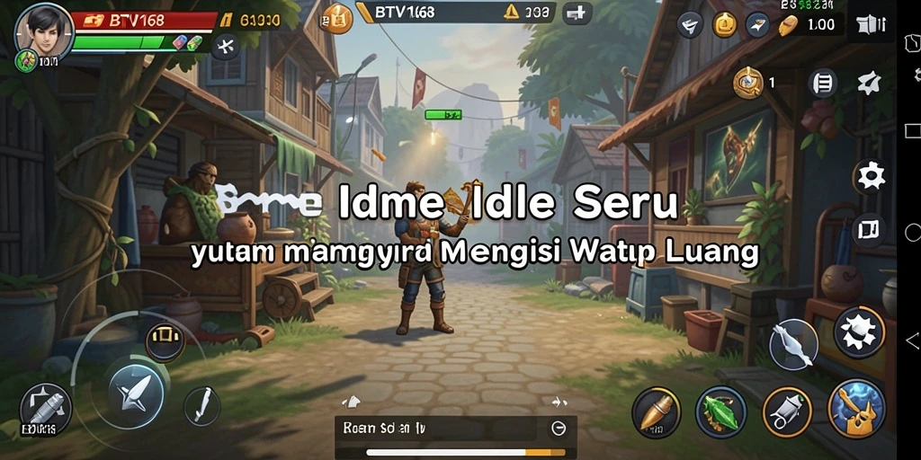 Tampilan gameplay BTV168 yang menarik dan penuh warna.