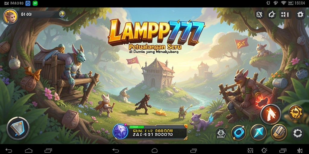 Tampilan gameplay LAMPU777 yang penuh aksi dan petualangan.