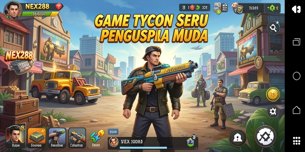 Gameplay seru dan menantang dalam NEX288.