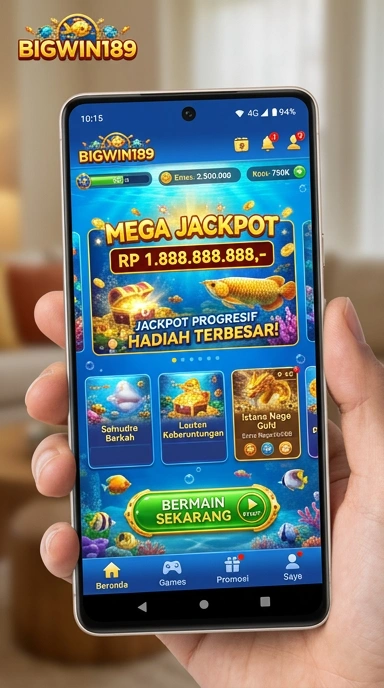 Tampilan antarmuka aplikasi bigwin189 yang mudah digunakan.